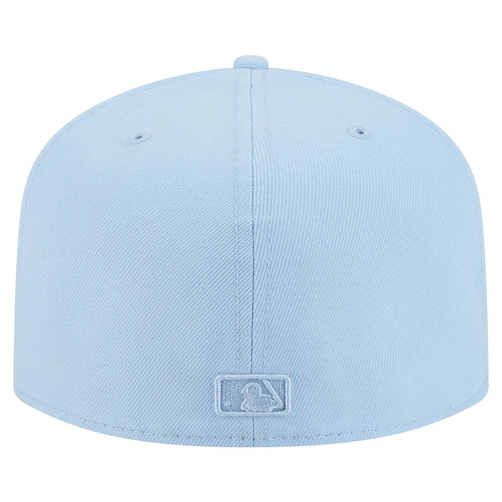 Casquette ajustée A-Frame 59FIFTY bleu clair Athletics Color Pack pour homme de New Era