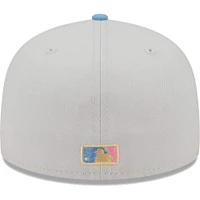 Men's New Era Natural Athletics Beach Front 59FIFTY Fitted Hat