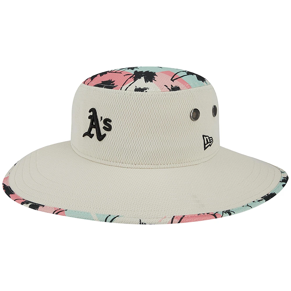 Chapeau bob de plage rétro Natural Athletics de New Era pour homme