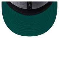 Casquette ajustée 59FIFTY Athletics olive pour homme de New Era