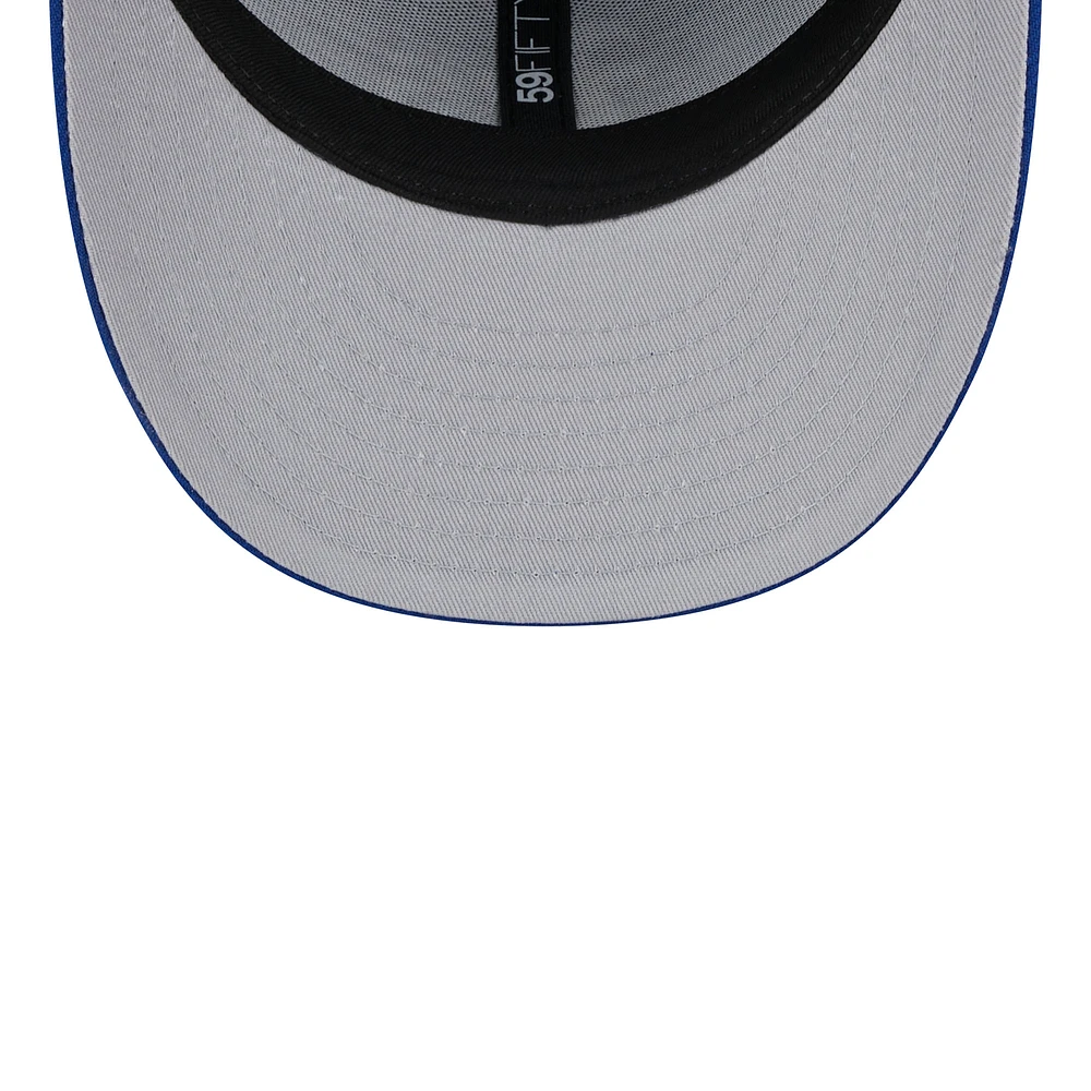 Men's New Era Royal Athletics White Logo Low Profile 59FIFTY Fitted Hat