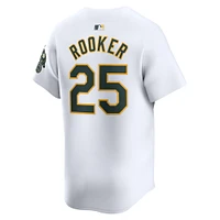 Men's Nike Brent Rooker White Athletics Home Limited Player Jersey