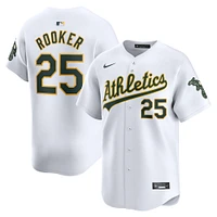 Men's Nike Brent Rooker White Athletics Home Limited Player Jersey