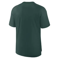 T-shirt Nike Athletics Authentic Collection Pregame Performance vert pour homme