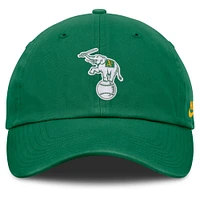 Casquette ajustable Nike Athletics Club verte pour homme