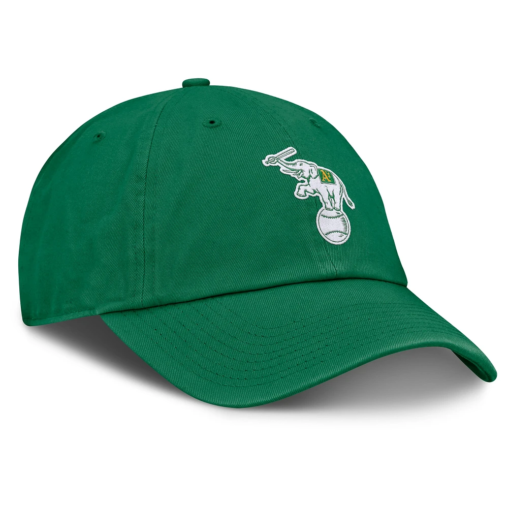 Casquette ajustable Nike Athletics Club verte pour homme