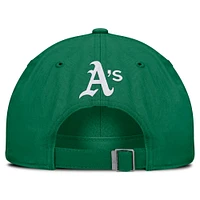 Casquette ajustable Nike Athletics Club verte pour homme