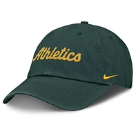 Men's Nike Green Athletics Club Adjustable Hat