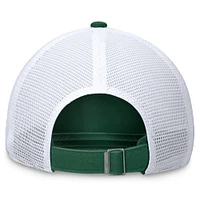 Men's Nike Green Athletics Wordmark Adjustable Trucker Hat