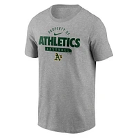 Men's Nike Heathered Gray Athletics Primetime Property Of Practice T-Shirt