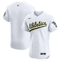 Men's Nike White Athletics Home Elite Jersey