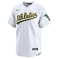 Men's Nike White Athletics Home Limited Jersey