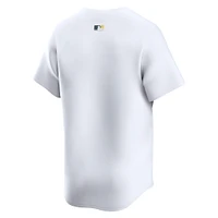 Men's Nike White Athletics Home Limited Jersey