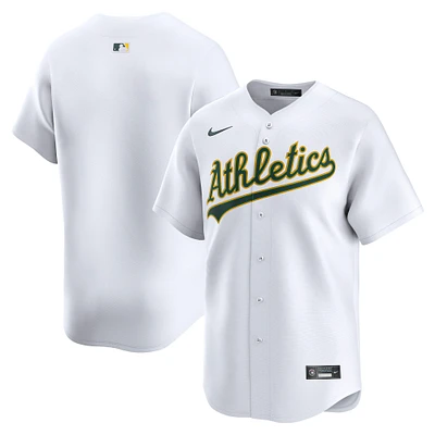 Men's Nike White Athletics Home Limited Jersey