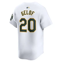 Men's Nike Zack Gelof White Athletics Home Limited Player Jersey