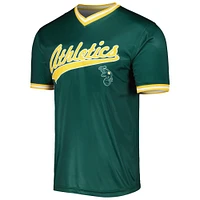 Maillot d'équipe pour homme Stitches Kelly Green Athletics Cooperstown Collection