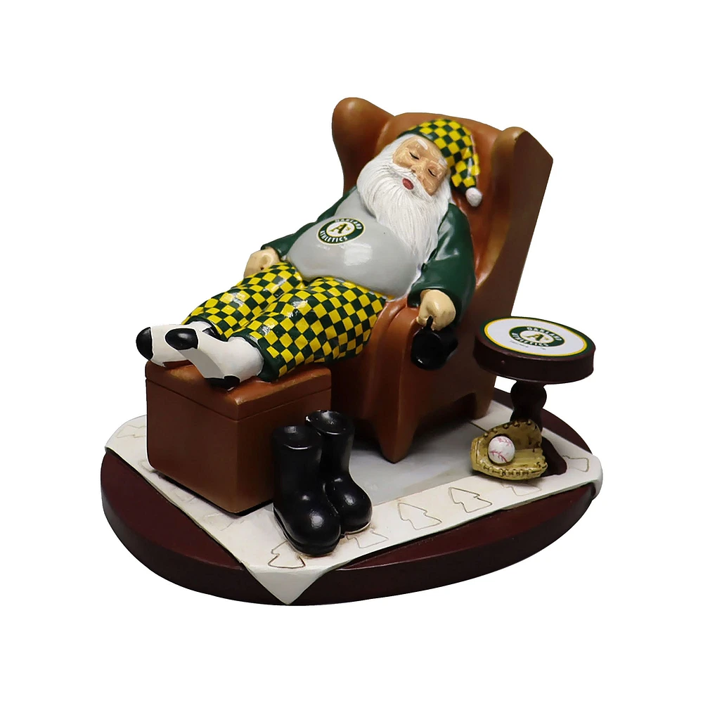 The Memory Company Athletics Resting Santa Figurine