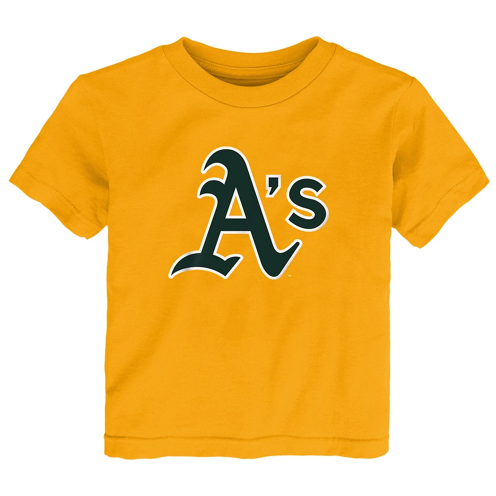 T-shirt avec logo principal Gold Athletics pour tout-petits