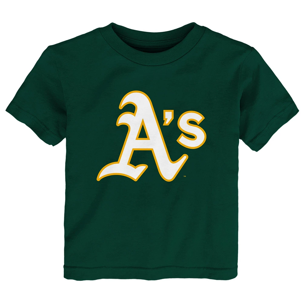 Toddler Green Athletics Primary Logo T-Shirt