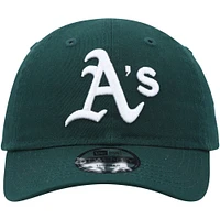 Toddler New Era Green Athletics Team 9TWENTY Adjustable Hat