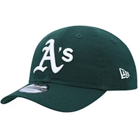 Casquette ajustable New Era Green Athletics Team 9TWENTY pour tout-petit