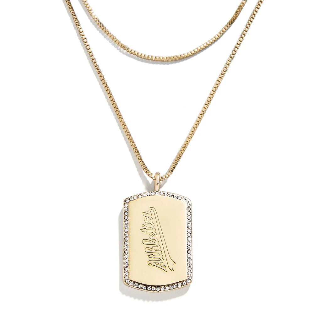 Collier avec plaque d'identité pour chien WEAR by Erin Andrews x Baublebar Athletics