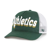 Casquette ajustable Biloxi Hitch '47 Green Oakland Athletics pour femme