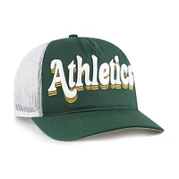 Casquette ajustable Biloxi Hitch '47 Green Oakland Athletics pour femme