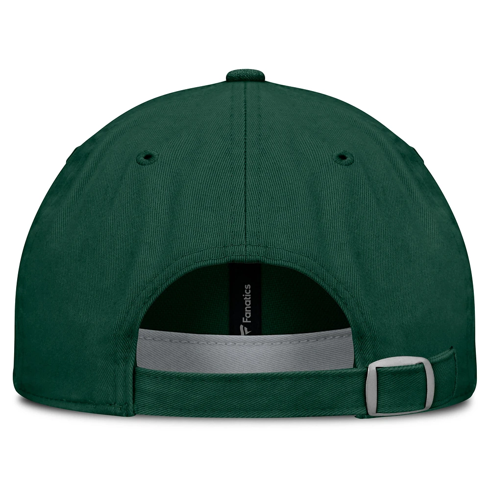 Women's Fanatics Green Athletics Core Cooperstown Collection Adjustable Hat
