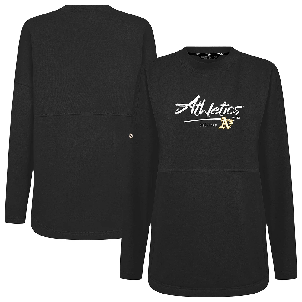 Sweat-shirt à capuche noir Accolade Beaudry Express pour femme de Levelwear Athletics