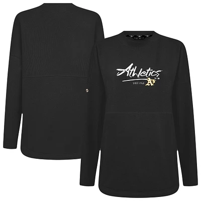 Sweat-shirt à capuche noir Accolade Beaudry Express pour femme de Levelwear Athletics