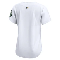 Women's Nike White Athletics Home Limited Jersey