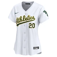 Women's Nike Zack Gelof White Athletics Home Limited Player Jersey