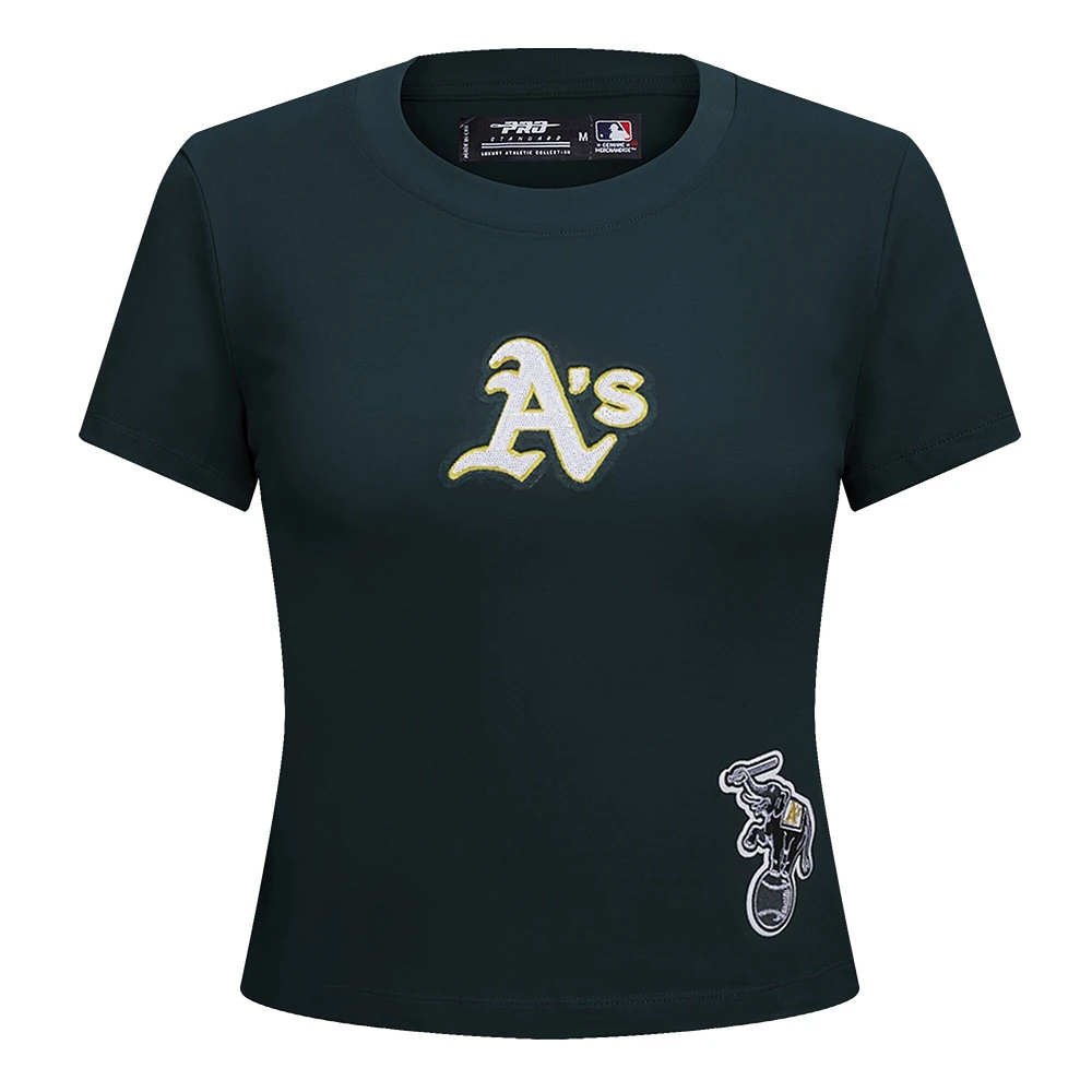 T-shirt court Baby Doll Game Day Classics Pro Standard pour femme, vert