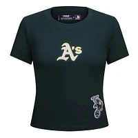 T-shirt court Baby Doll Game Day Classics Pro Standard pour femme, vert
