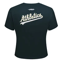 T-shirt court Baby Doll Game Day Classics Pro Standard pour femme, vert