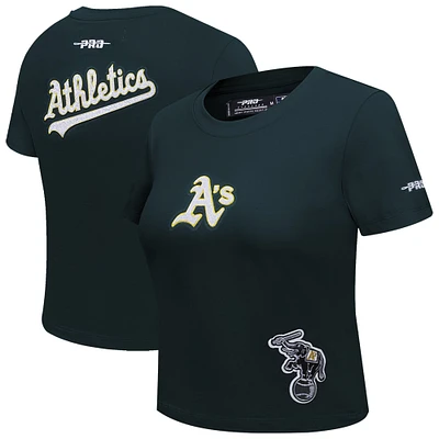 T-shirt court Baby Doll Game Day Classics Pro Standard pour femme, vert