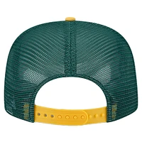 Youth New Era  White Athletics Retro 9FIFTY Snapback Hat