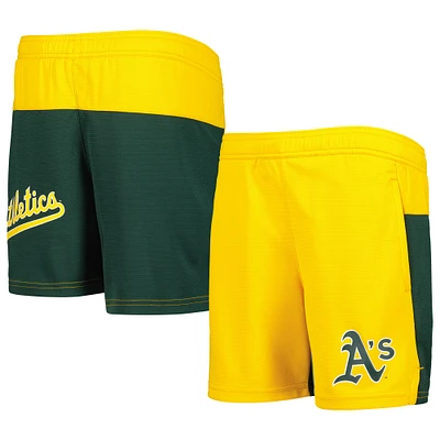 Youth Gold Athletics 7th Inning Stretch Shorts