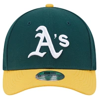 Youth New Era  Green Athletics  Player Replica 9FORTY Adjustable Hat
