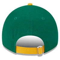 Youth New Era  Kelly Green Athletics 2024 Batting Practice 9TWENTY Adjustable Hat