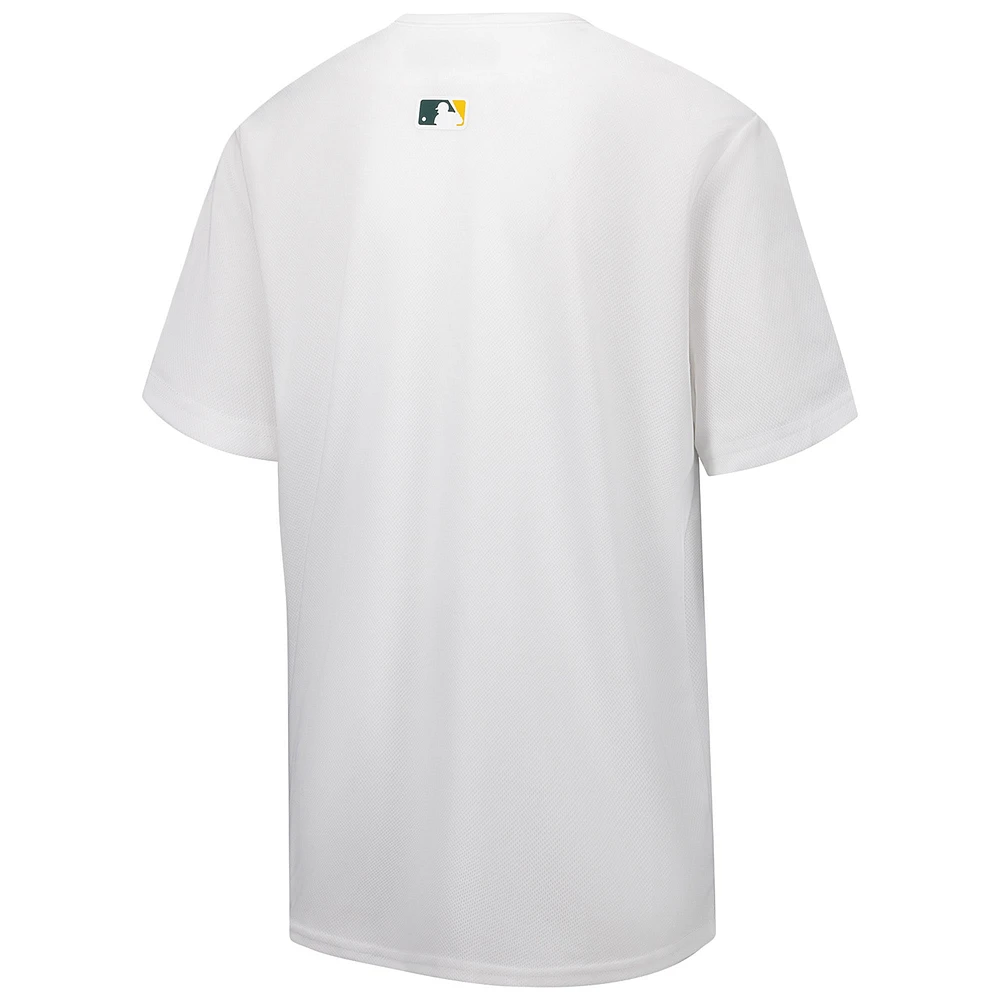 Youth Nike White Athletics Home Game Jersey