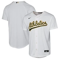 Youth Nike  White Athletics Home Replica 2.0 Jersey