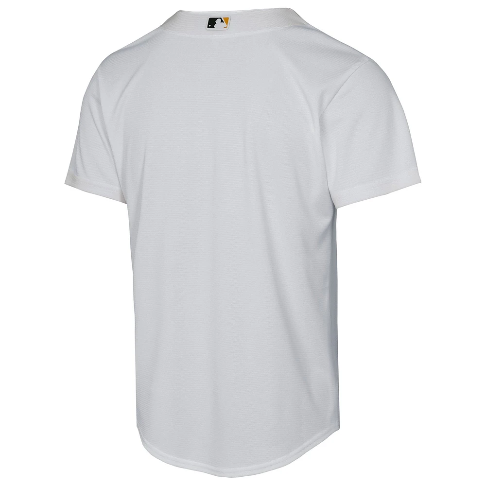 Youth Nike  White Athletics Home Replica 2.0 Jersey