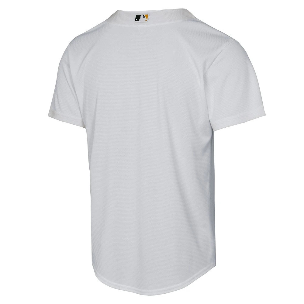 Maillot d'athlétisme blanc pour jeunes à domicile