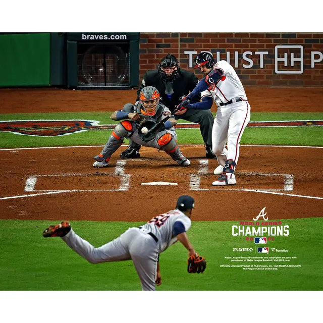 Freddie Freeman Atlanta Braves Unsigned 2021 MLB World Series Champions Photograph