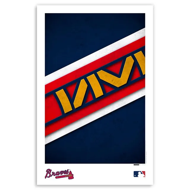 Atlanta Braves SunTrust Park 11 x 17 Minimalist Art Poster