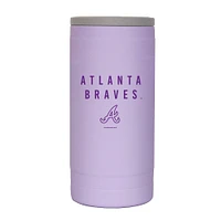 Atlanta Braves 12oz. Lavender Soft Touch Slim Coolie