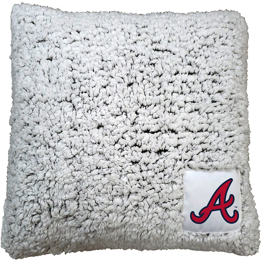 Atlanta Braves 16'' x 16'' Frosty Sherpa Oreiller