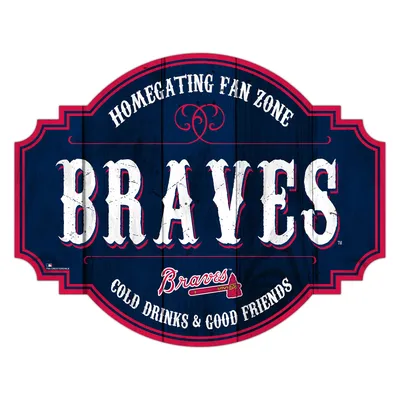 Atlanta Braves 24'' Round Heritage Logo Sign